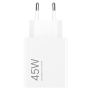 Xiaomi Φορτιστής με Θύρα USB-A 45W (Turbo Charging) White