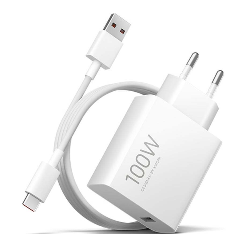 Xiaomi Φορτιστής με Θύρα USB-A 100W (Quick Charge 3.0) White