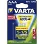 Varta Rechargeable Accu Επαναφορτιζόμενες Μπαταρίες AAA Ni-MH 800mAh 1.2V 2τμχ