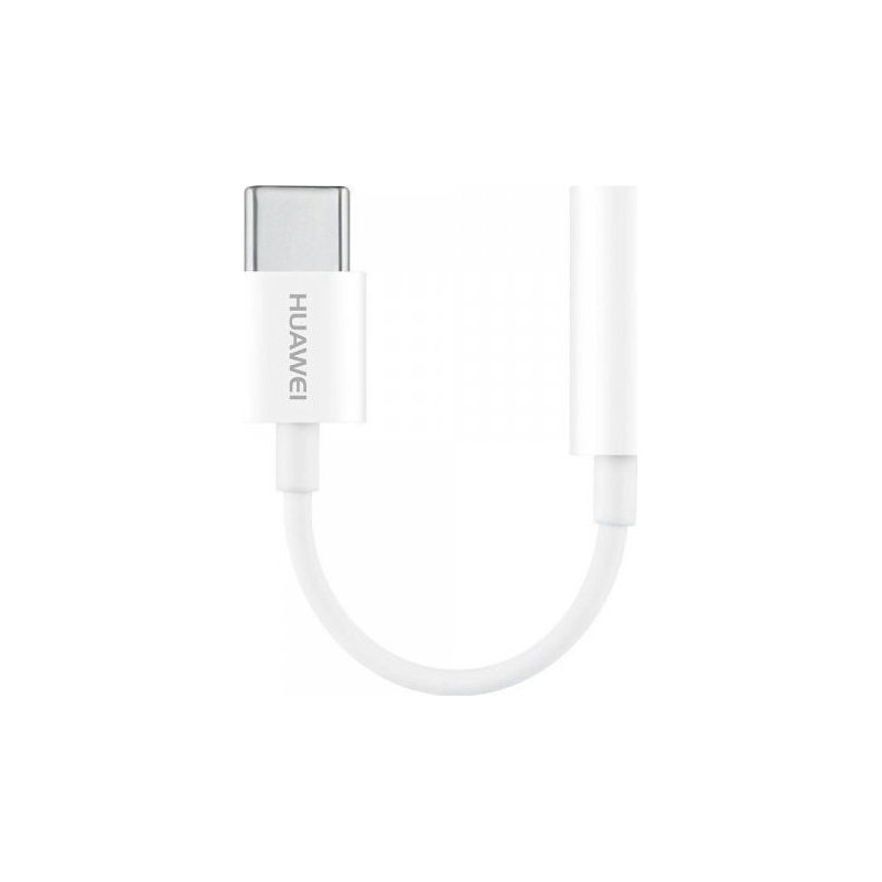 Huawei CM20 Μετατροπέας USB-C male σε 3.5mm female Λευκό