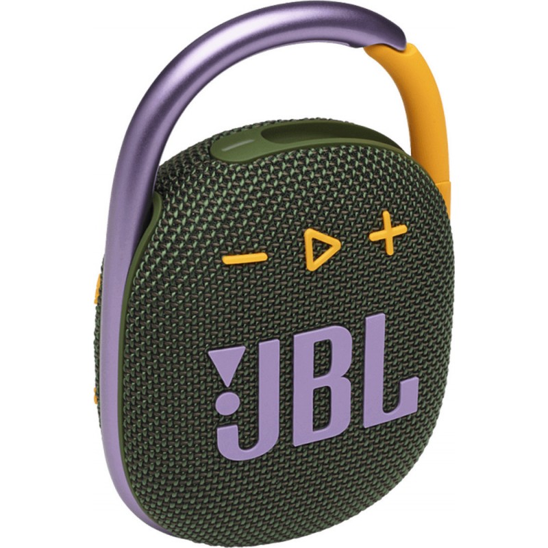 JBL Clip 4 Αδιάβροχο Ηχείο Bluetooth 5W με Διάρκεια Μπαταρίας έως 10 ώρες Πράσινο