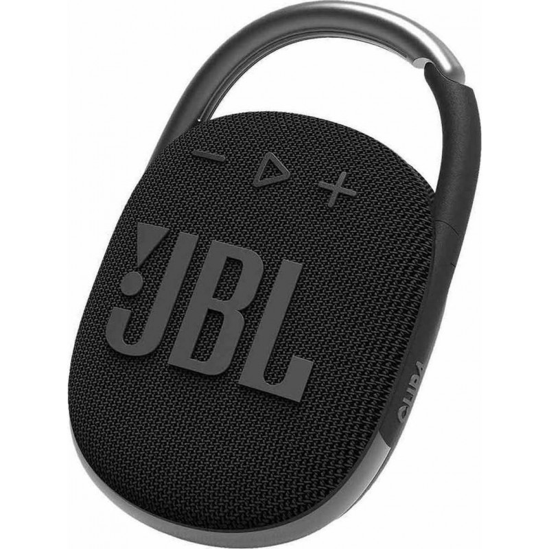 JBL Clip 4 JBLCLIP4BLK Αδιάβροχο Ηχείο Bluetooth 5W με Διάρκεια Μπαταρίας έως 10 ώρες Μαύρο