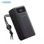 Veger Tank Lite Power Bank 50000mAh 22.5W με 3 Θύρες USB-A και Θύρα USB-C Power Delivery Μαύρο