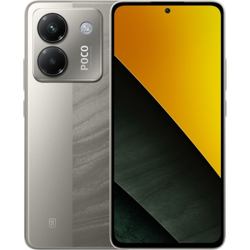 Xiaomi Poco M7 Pro 5G NFC Dual SIM (12GB/512GB) Silver + ΔΩΡΟ ΤΖΑΜΑΚΙ ΠΡΟΣΤΑΣΙΑΣ ΟΘΟΝΗΣ
